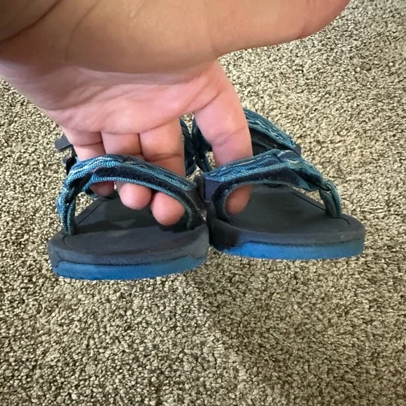 Blue kids teva Patterned Sandals - Picture 6 of 9